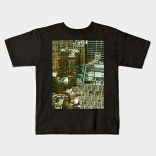 Manhattan rooftops Kids T-Shirt